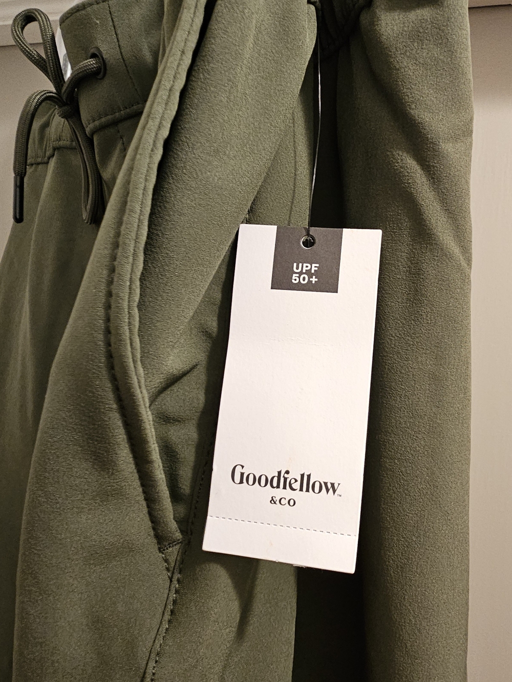 Goodfellow & Co Men's Size XXL Olive Utility Cargo Joggers - Picture 7 of 13